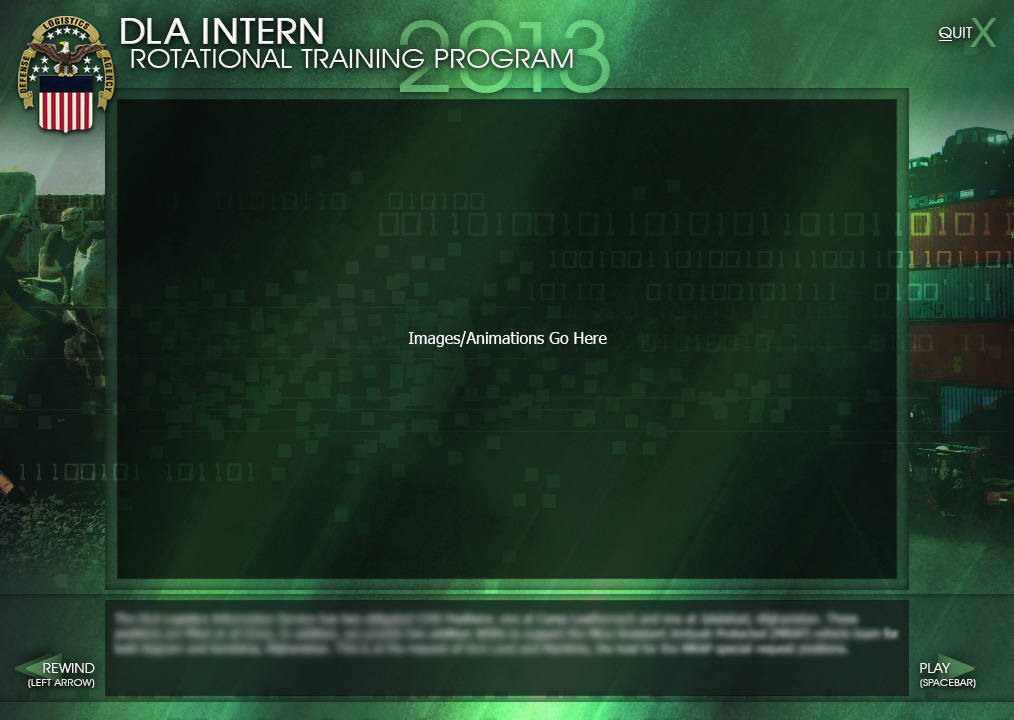 DLA Intern Program Interface